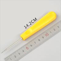 ราคา เหล็กแหลมสำหรับเจาะรู ด้ามพลาสติกยาว 14 ซม. งานเย็บผ้า งานฝีมือ (14497020650)