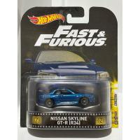 ราคา ฮอทวีล Hot Wheels NISSAN SKYLINE GT-R (R34) FAST & FURIOUS (41756733598)