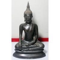 ราคา P401พระบูชา อู่ทอง หน้าตัก 5 นิ้ว สูง 9 นิ้ว อุดดินไทย เนื้อโลหะ สภาพสวยๆเดิมๆ (26889128931)