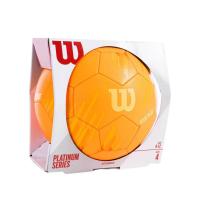 ราคา Wilson ลูกฟุตบอล เบอร์ 4 (สีส้ม, สีขาว) Platinum Club series - PU คุณภาพ มีความทนทานสูง (19975316821)