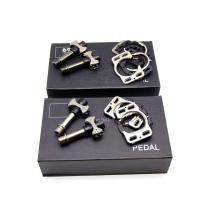 ราคา บันไดปั่นจักรยาน แกนไทเทเนี่ยม 69+ ใช้คลีทเหมือน speed play road bike pedals (8517528766)