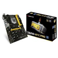 ราคา MAINBOARD (เมนบอร์ดนักขุด) 1151 BIOSTAR TB250-BTC PRO DDR4 รับประกัน 1 ปี ใส่การ์ดจอได้ 12 ตัว (1444008959)