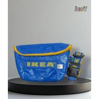 ราคา กระเป๋าคาดอกแฮนด์เมดikeaสีน้ำเงิน (28639725287)