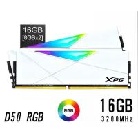ราคา RAM 16GB (8GBx2) DDR4/3200 RAM PC (แรมพีซี) ADATA XPG SPECTRIX D50 RGB (16052610512)