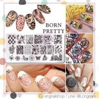 ราคา แผ่นปั๊มลายเล็บผืนผ้า -ดอกไม้ opi orly essie zoya (93360188)