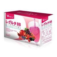 ราคา east Verena Lgluta BB mixed berry 150กรัม อาหารเสริมแอลกลูต้าบีบี หน้าเด็ก สูตรใหม่ บรรจุ10ซอง (27279187501)