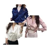 ราคา เสื้อเชิ้ต TARA Shirt รุ่น Z025 คอปก แต่งอกเกรียว ผ้าซาร่า (มีหลายสี) (27918287283)
