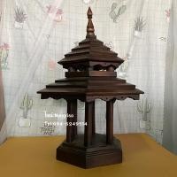 ราคา โคมไฟไม้สัก โคมไฟหัวเสา โคมไฟสนาม (งานไม้สักแท้) (11719468284)