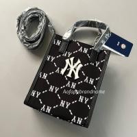 ราคา ของแท้ MLB DIA MONOGRAM TOTE BAG กระเป๋าสะพายข้าง กระเป๋าถือ (21254507852)