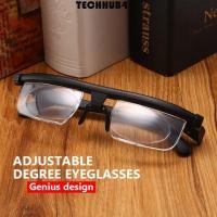 ราคา แว่นตาปรับได้ เลนส์ปรับองศา -6D ถึง +3D สำหรับสายตาสั้นและสายตายาว (44065512893)