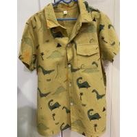 ราคา เสื้อเชิ๊ตเด็กชายแขนสั้นสีเหลือง (13997008387)