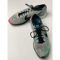 ราคา รองเท้ากีฬา Nike Flyknit Racer women size 8.5 (UK 6) (Rainbow) (4804220389)