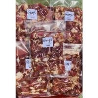 ราคา หมูแดดเดียว (สันคอหมู) ขนาด 500 กรัม (22200079586)