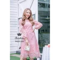 ราคา เดรสออกงานสวยหรู งานแต่ง งานบวช (24706593293)