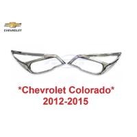 ราคา ครอบไฟหน้า สีชุบ CHEVROLET COLORADO RG Z71 2012 - 2015 ครอบไฟ เชฟโรเลต โคโลราโด้ ไฟหน้า ฝาครอบหน้า ชุดแต่ง ไฟ (28282016047)