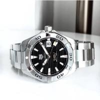ราคา ⚫️Used : Tag Heuer Aquaracer Black Dial Cal.5 Auto King Size 41mm. (13777565671)