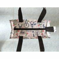 ราคา กระเป๋าผ้าแคนวาสเคลือบพลาสติกกันน้ำ ( size M ) (25894310981)