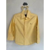 ราคา เสื้อเชิ้ตเด็กชาย Ralph Lauren สีเหลืองละมุน หล่อสุดๆ Size 3T (29078247462)