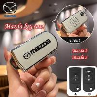 ราคา Mazda รถ 2/3 ปุ่ม เคสกุญแจสําหรับ Mazda 2/Mazda 3/Mazda 5 พวงกุญแจ รวมทุกอย่าง ฝาครอบกุญแจ พวงกุญแจขอบเงิน (25431056550)