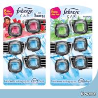 ราคา Febreze Air Freshener Vent Clip 2.2ml 6Pack - Clear Sky Breeze + Herb/ Clear Sky Breeze + กลิ่น Downy/Ambi Pur Air Freshener (43963576270)
