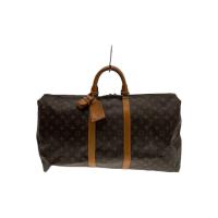 ราคา LOUIS Vuitton Boston bag Keepall Bandrière 55_Monogram Canvas_BRW pvc Brown Direct from Japan Secondhand (40815297013)