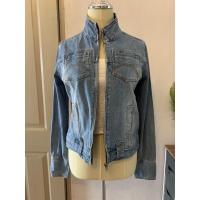 ราคา แจ็คเก็ตยีนส์ซิปหน้าคอปีน (7459023121)