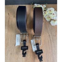 ราคา ♞,♘ เข็มขัดเส้นใหญ่ดำ/น้ำตาล NewCoach Men Large Signature belt vbg (27129217364)