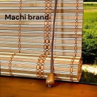 ราคา MACHI BRAND ม่านมู่ลี่ไม้ไผ่ แบบลายสลับ กว้าง*สูง (เมตร)มู่ลี่ไม้ไผ่เกรดA มู่ลี่บังแดด (3739497742)