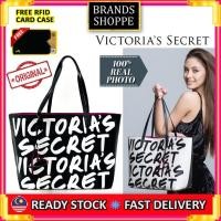 ราคา Victorias Secret Logo Large Tote Shopping Bag Beg Wanita 维多利亚 Long Printing Bag Tote Bag Ladies Bag Handtaloupe VCHB-292 (42900351642)