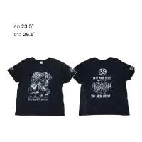 ราคา เสื้อยืดมือสอง เสื้อวง AD HOMINEM วงดนตรี Black metal จากฝรั่งเศส (12198985460)