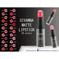 ราคา ลดทั้งร้านอ่านกติกาNo.01-10sivanna matte lipstick 24 colors (35293722)