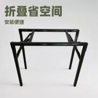 ราคา โต๊ะพับ โต๊ะพับแบบพกพาสำหรับโต๊ะกินข้าว โต๊ะพับสำหรับนักเรียน โครงเหล็กโต๊ะพับยาว ใช้กับงาน DIY ประกอบโต๊ะใช้งาน (40155598047)