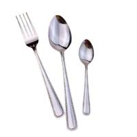 ราคา TwinFish ชุดช้อนส้อมช้อนกาแฟครบเซต 3ชิ้น แข็งแรง ไม่หักงอง่าย รหัส35 (6077588261)