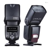 ราคา Andoer AD-560II Universal Flash Speedlite บนกล้องแฟลช GN50 w/ปรับ LED เติมแสงสําหรับกล้อง Canon Olympus Pentax DSLR (26571600926)