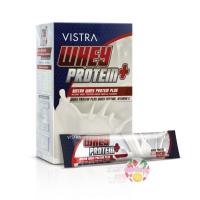 ราคา Vistra Whey Protein Plus วิสตร้า เวย์ โปรตีน 15 ซอง กลิ่นวานิลลา (637340732)