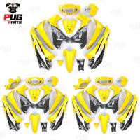 ราคา PUGParts ชุดสีwave125R หัวแหลม ชุดสีเวฟ125S หน้าแหลม Wave125S หัวเถิก (ชุด12/13ชิ้น) สีเหลืองตัดเทาดำ (5267886017)