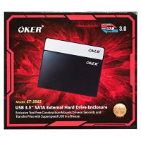 ราคา OKER USB 3.0 SATA External Hard Drive Enclosure 3.5" รุ่น ST- 3565 (5946506575)