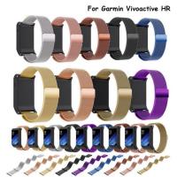 ราคา สายนาฬิกาข้อมือสแตนเลส garmin vivoactive hr (1701012527)