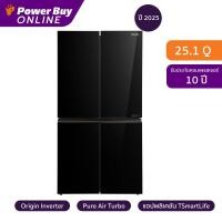 ราคา Toshiba ตู้เย็น 4 ประตู 25.1 คิว Inverter (สีดำ) รุ่น GR-RF895WIA-PGTH(22) (27789210746)