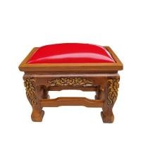 ราคา โต๊ะกราบ แท่นกราบพระหน้า7แบบแกะสลัก เบาะสีแดง (13614841049)