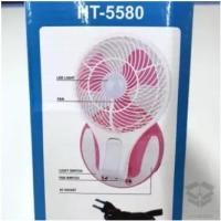 ราคา แชร์: Favorite (1) HT-5580 พัดลม 6 นิ้ว ปรับแรงลมได้ ชาร์จไฟ มีโคมไฟ LED 21 ดวง ส่องสว่าง Portable Rechargeable LED L (3800204076)
