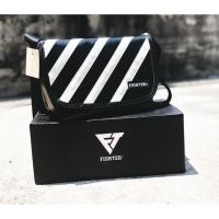 ราคา Fighter กระเป๋าสะพายข้าง Collections Off-White สีดำตัดขาว (2328293730)