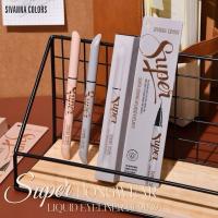 ราคา HF9039 Sivanna Super Longwear Liquid Eyeliner อายไลเนอร์ หัวพู่กัน (27610597668)