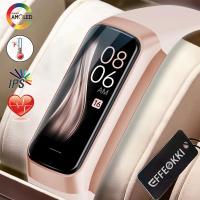 ราคา Effeokki Amoled สมาร์ทวอท์ช Smartwatch Band ผู้หญิง Heart Rate เลือดกันน้ําเชื่อมต่อสร้อยข้อมือสมาร์ทกีฬาฟิตเนส Tracker (27013557713)