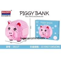 ราคา Legonano เลโก้ นาโน lego nano nanoblockกระปุกหมูออมสิน size ใหญ่จัมโบ้ (1795218346)