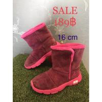 ราคา รองเท้าบู๊ทเด็กผู้หญิง 16 cm (6878458855)