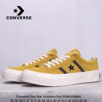 ราคา CONVERSE Converse One Star Academy Pro หนังนิ่มรองเท้ากีฬาลำลองรองเท้าผู้ชายและผู้หญิงกระบวนการหลอมโลหะของแท้มาตรฐาน (29957496606)