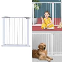 ราคา Haha ประตูสุนัข Easy Walk Thru Pet Gate Walk Thru 24 8-87 8 นิ้วกว้าง Safety Gate 30 นิ้วสูงความดัน Mount ติดตั้งง่าย (41106660659)