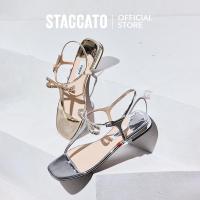 ราคา Staccato Women Flip Flop Flat Sandals รองเท้าแตะสานัดผู้หญิง EEQ26 (43417406402)