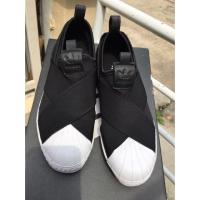 ราคา Adidas Superstar Slip-on Shoes - Black มือสอง ใช้ไป เเค่ 1-2 ครั้ง เหมือนของใหม่เอี่ยม พร้อมกล่อง (2268172711)